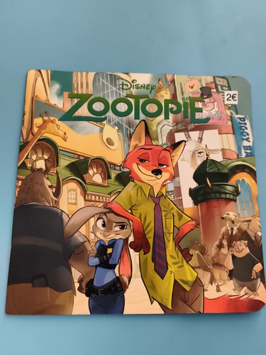 Livre enfant disney zootopie - livre,