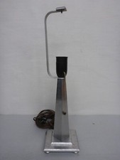 Fuß depuis ancienne Lampe de table bureau sur pied Art Déco 50