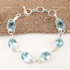 925 Argent Sterling Topaze