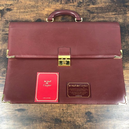 Cartier must line - cartier, briefcase