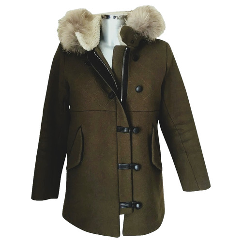 Sandro hooded wool - sandro, duffle