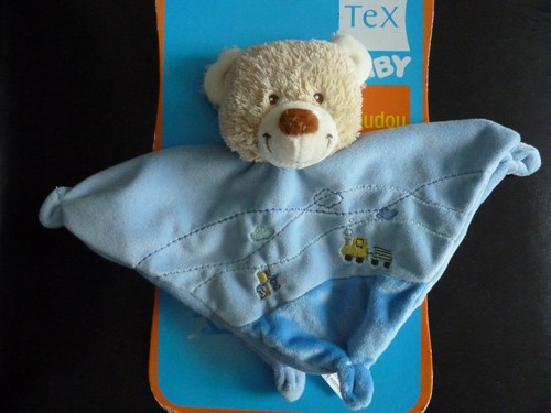 Doudou plat carre tex - doudou,