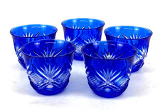 Verres coupés vintage