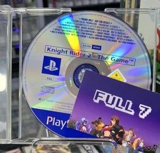 Rare KNIGHT RIDER 2 THE GAME SONY PS2 PROMO PRESS TBE VERSION PAL EURO. 