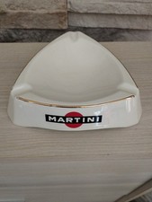 Cendrier Publicitaire MARTINI Vintage  Forme Triangle Moulin Des Loups