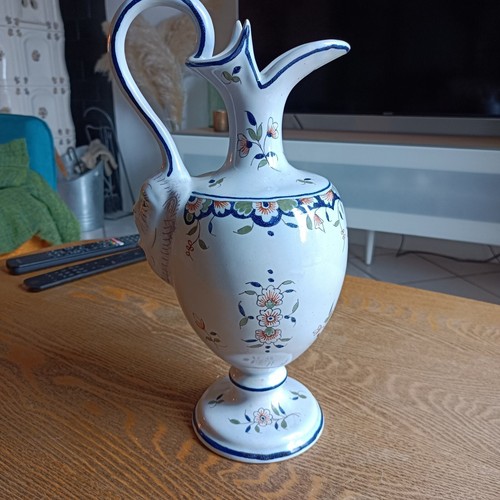 Vase aiguière faience - aiguière,