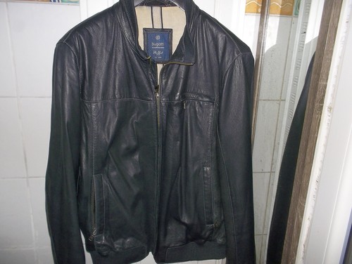 Blouson cuir taille noir - taille,