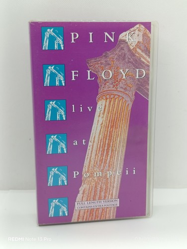 Vhs pink floyd live at - live,