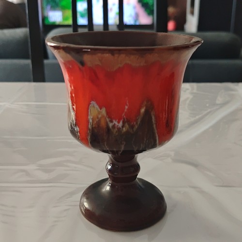 Vallauris vase sur pied - vase,
