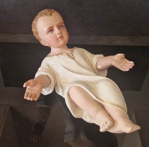 Santon jesus creche xixème - santon,