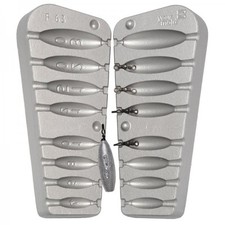 MOULE A PLOMBS DROP SHOT 4-6-8-10-12-15-20-30 GRS DS12  - MOU063 Alciumpeche