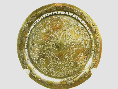 Assiette plat ancien - assiette,