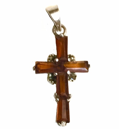 Croix pendentif argent massif - croix,