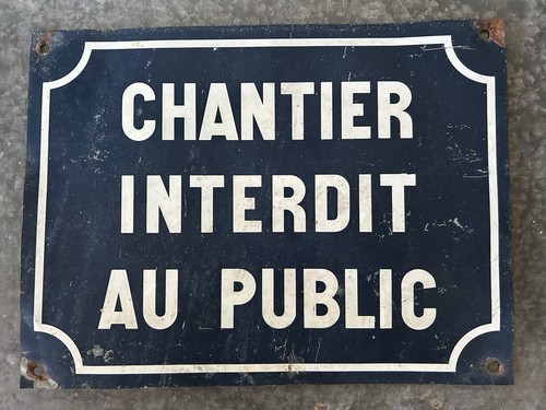 Vintage plaque tôle - vintage,