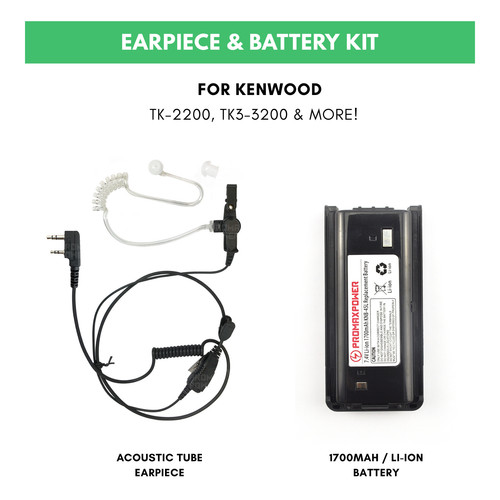 Ptt earpiece battery - ptt,