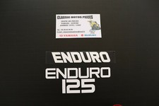 125 DTF YAMAHA EMBLEMES COMPATIBLE RESERVOIR D'HUILE ET GRILLE D'ECHAPPEMENT