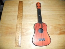 11" Size Classic Looking Guitar Ukulele Plays Too For Craft Centerpiece Toy Ltwt