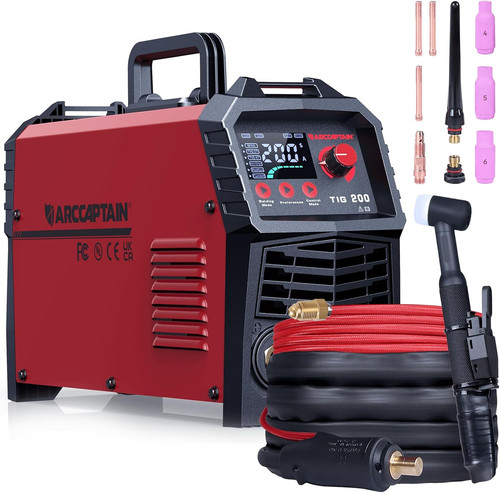 Tig welder 200a - &, torch