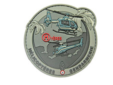 ECUSSON COLLECTION PVC GEND. HYERES HELICOPTERES SUR SCRATCH