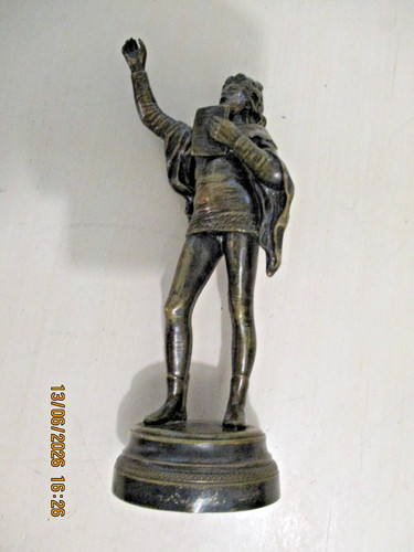 Statue vercingetorix signée - statue,