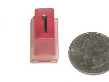 Vtg Off Un Rockola Juke-Box Modèle 454 OEM Violet Plastique Select Bouton D 1 VG