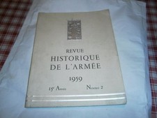 Revue historique de l'armée