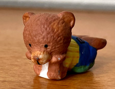 Fève Mat Ours Marron Teddy