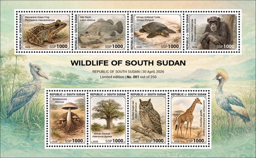 South sudan 2026 - sudan, s/s