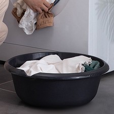  Bassine Plastique Ronde Vasque Lave Main Lavabo Lavage Des Salles Bain