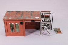 LD364 Ho Maquette train Usine avec tuyauterie alimentation