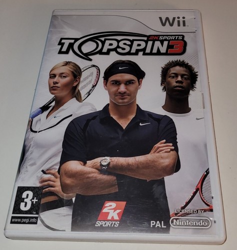 Nintendo wii top spin - top,
