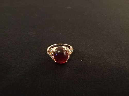 Bague plaqué pierre - or,