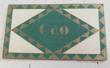 1930 ancienne carte parfumee