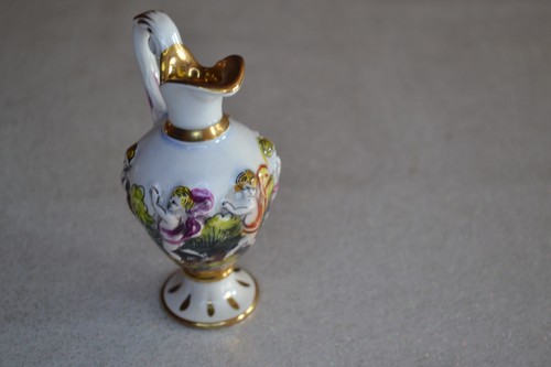 Vase petit pichet relief - vase,