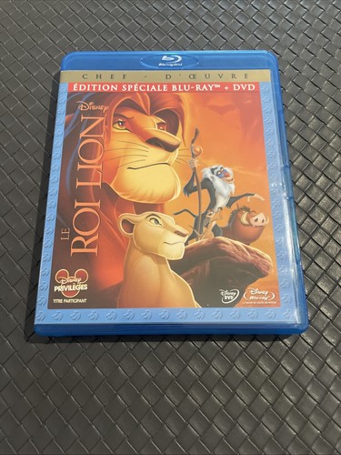 Disney roi lion blu ray - disney, +