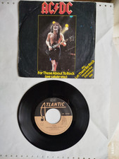 45t AC/DC For Those About To Rock 1981