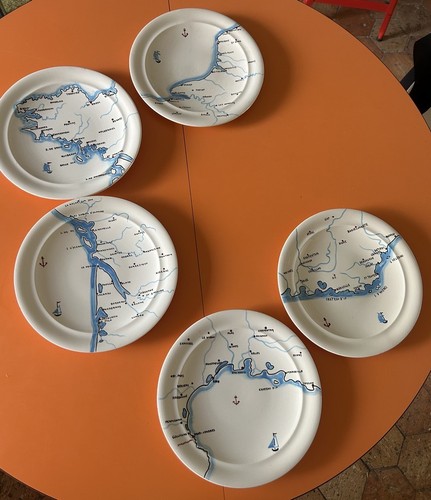 Assiettes plates colette - plates,