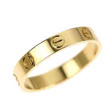 Bague Cartier K18YG Mini Love