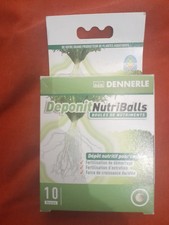 Engrais aquarium Dennerle Deponit Nutriballs boîte de 10 boules neuf
