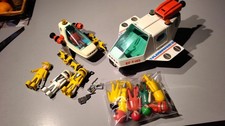 XA LOT PLAYMOBIL 2 VEHICULE PLAYMOSPACE FUSEE NAVETTE SPATIALE BASE LUNAIRE 3534