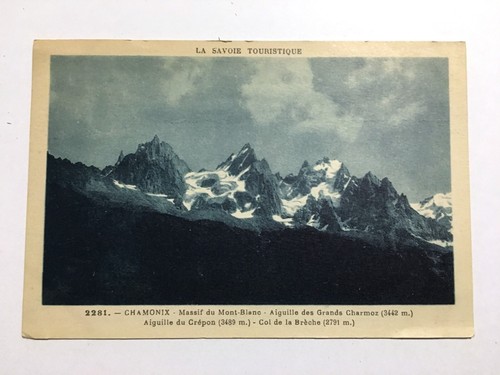 Cpa chamonix aiguille - cpa,