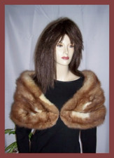 Stone Marten Sable Fur Stole