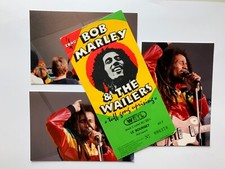TICKET CONCERT BOB MARLEY & THE WAILERS LE BOURGET 3 JUILLET 1980