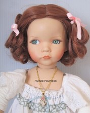 perruque boucles poupée