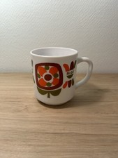 Tasse mugs MOBIL Arcopal 70's seventies Vintage Rétro