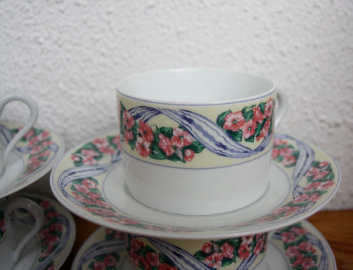 Tasses thé chocolat avec - tasses, thé/chocolat
