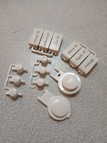 Lot bouton interrupteur blanc - lot,