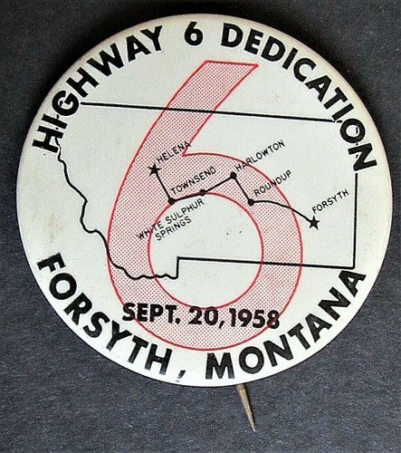 Forsyth 1958 pinback - mt.,