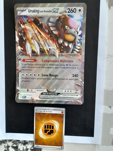 Carte pokémon ursaking - ursaking, lune