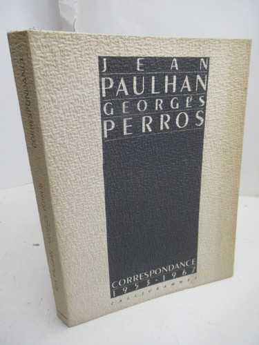 Correspondance jean paulhan - paulhan, &